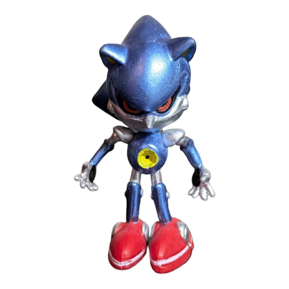 Iron Sonic Robot Figure About 3 Inches